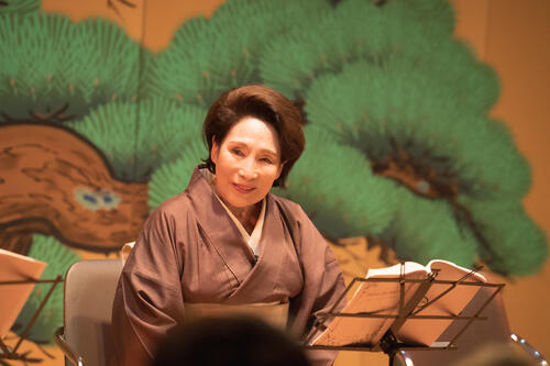 波乃久里子、水谷八重子さん思い「必ず見てる。『だめね、久里子は』って言ってる」朗読劇初日