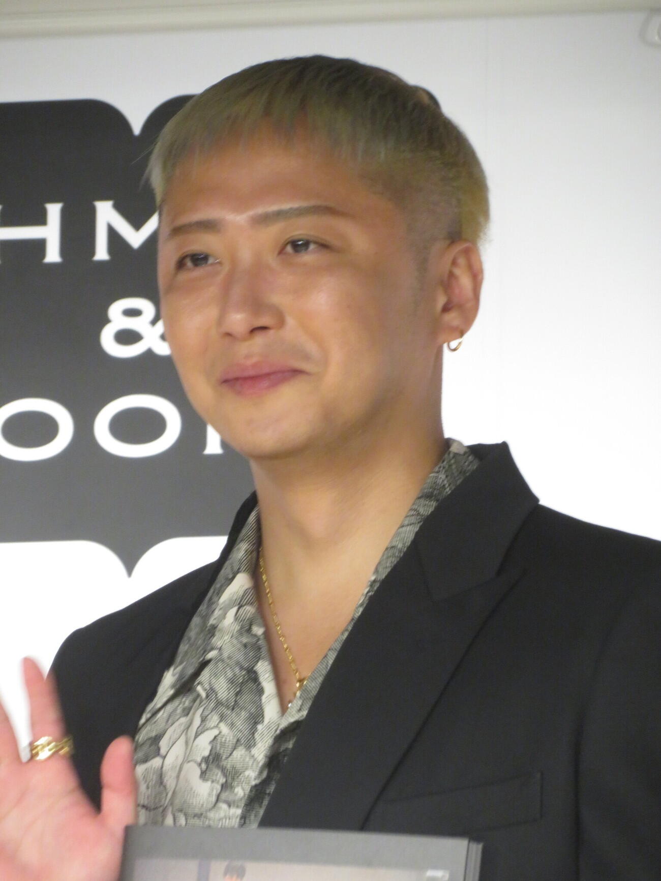 15周年記念フォトブック「+DOME PHASE」発売記念イベントに出席したDa－iCE大野雄大（撮影・川田和博）