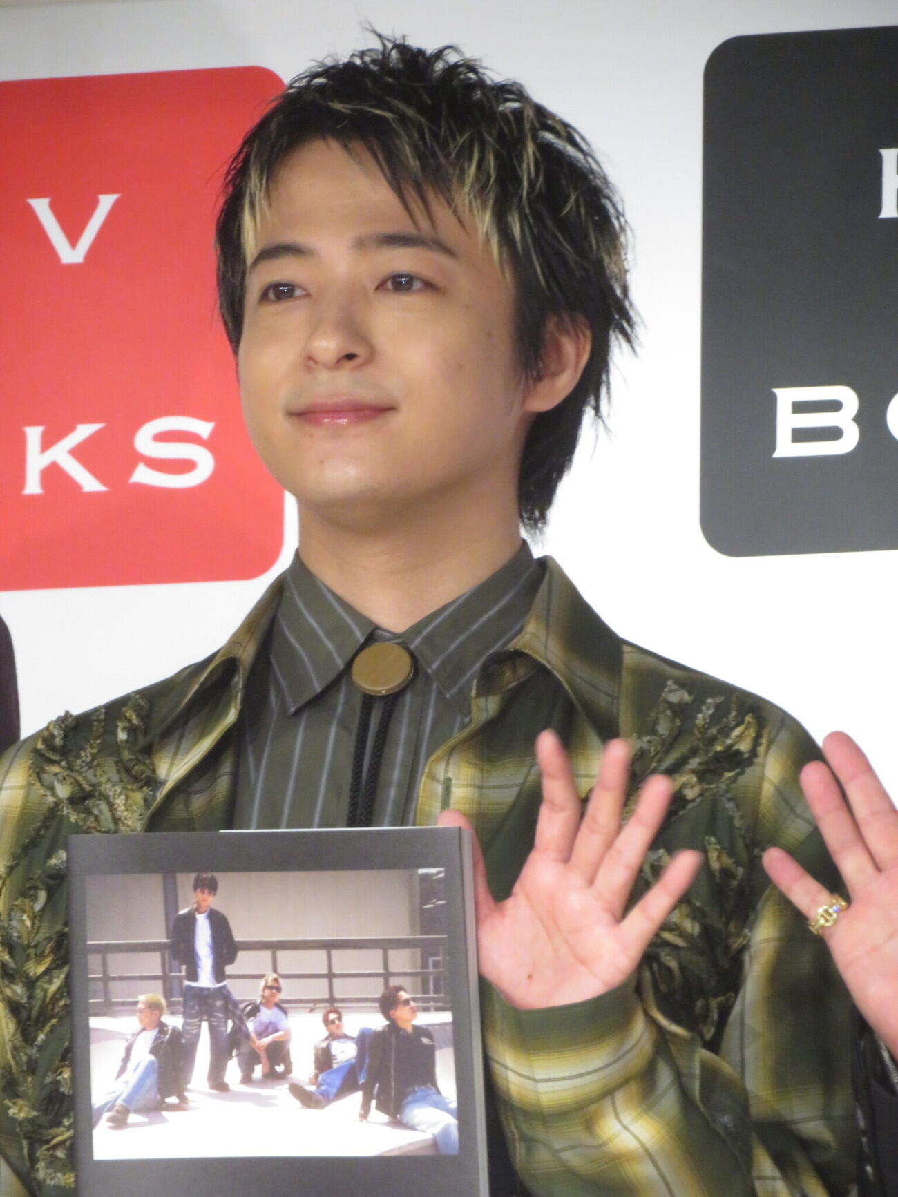 15周年記念フォトブック「+DOME PHASE」発売記念イベントに出席したDa－iCE工藤大輝（撮影・川田和博）