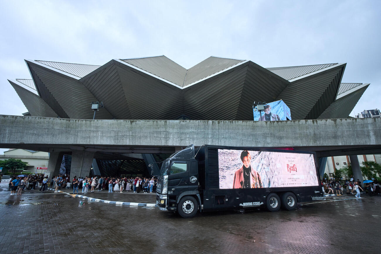 初のソロアジアツアー台湾公演が開催されたTAIPEI MUSIC CENTER