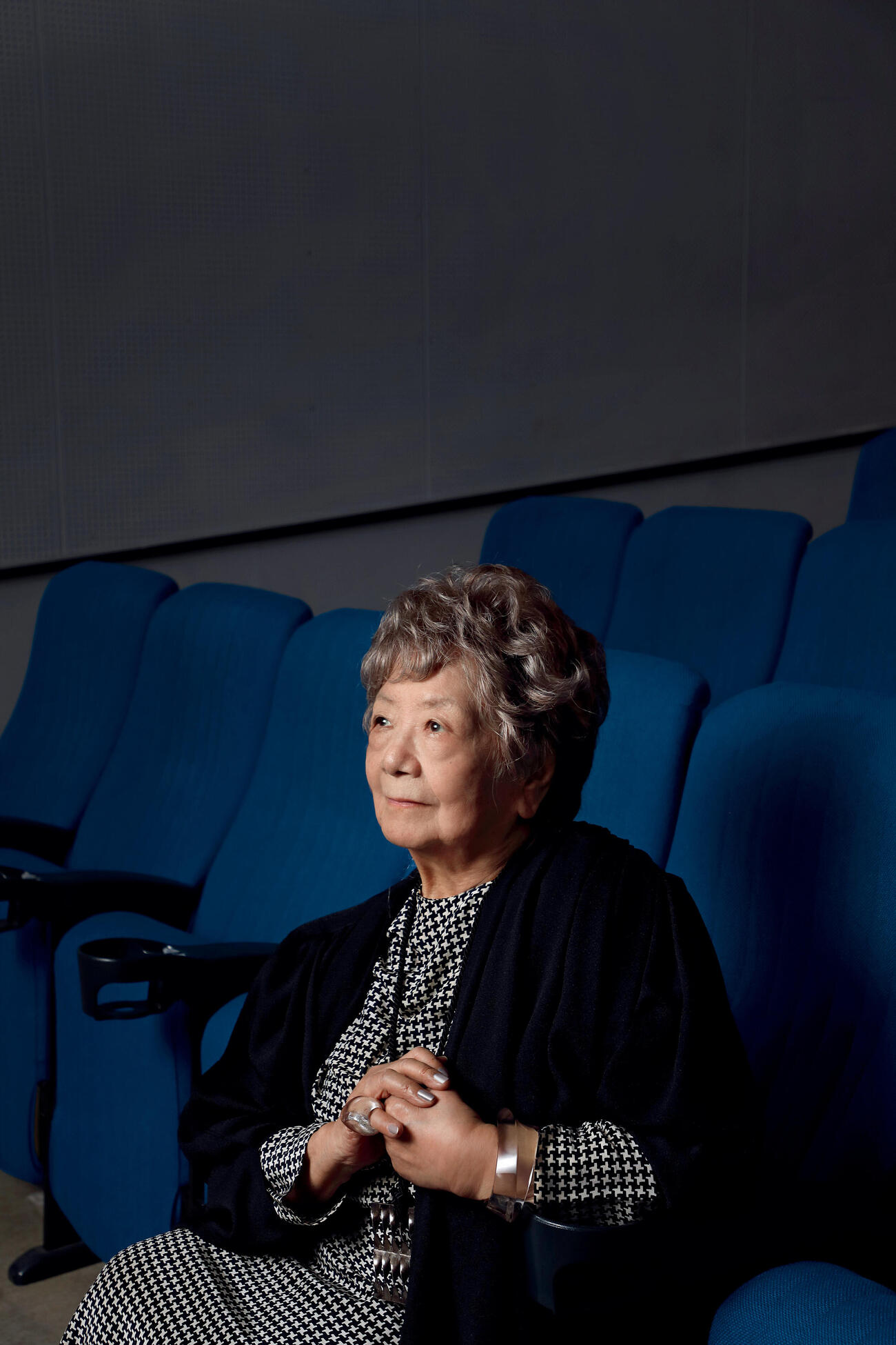 東京国際映画祭が創設する川喜多かしこ映画文化賞第1回の受賞が決まった秦早穗子氏（撮影名和真紀子（掲載『婦人画報』））