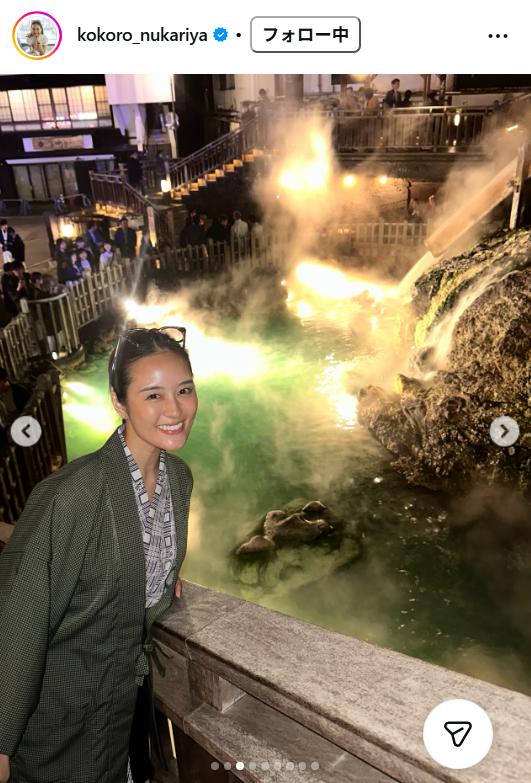 忽滑谷こころアナのインスタグラムから