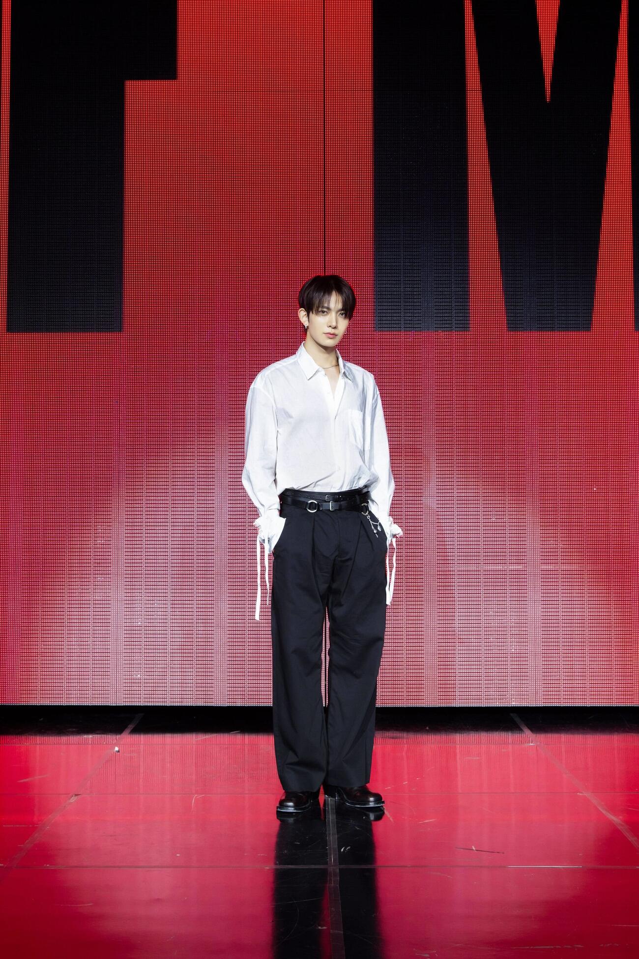 ミニアルバム「DEATH OF ME」メディアショーケースを開催したEVAN（（C）＆（P）BELIFT LAB Inc．）