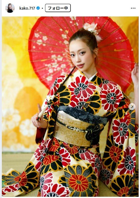 央川かこのインスタグラムから