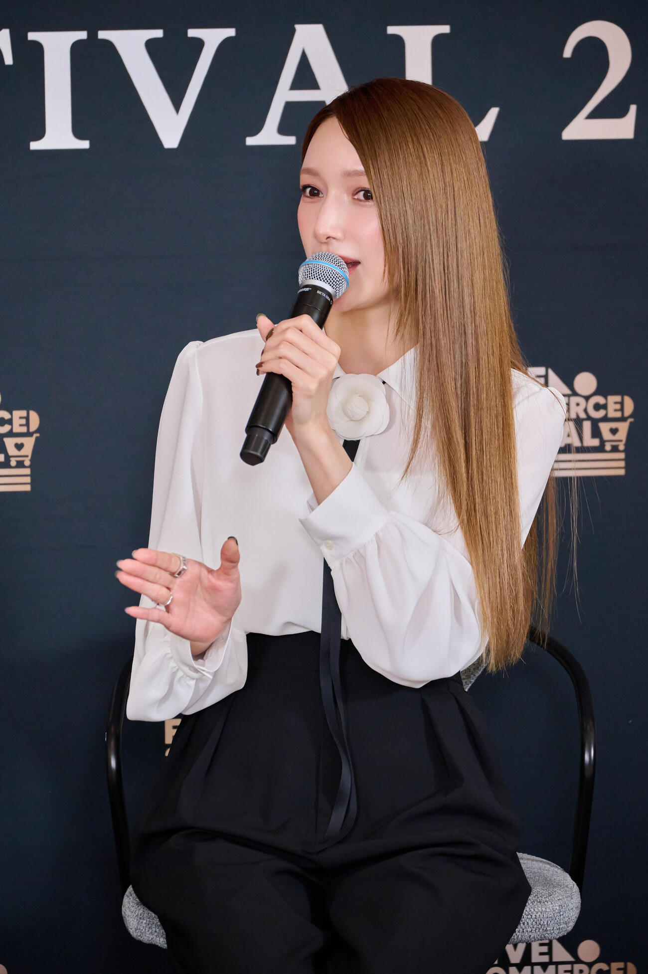 「LIVE COMMERCE FESTIVAL 2026」にスペシャルゲストとして出演した後藤真希