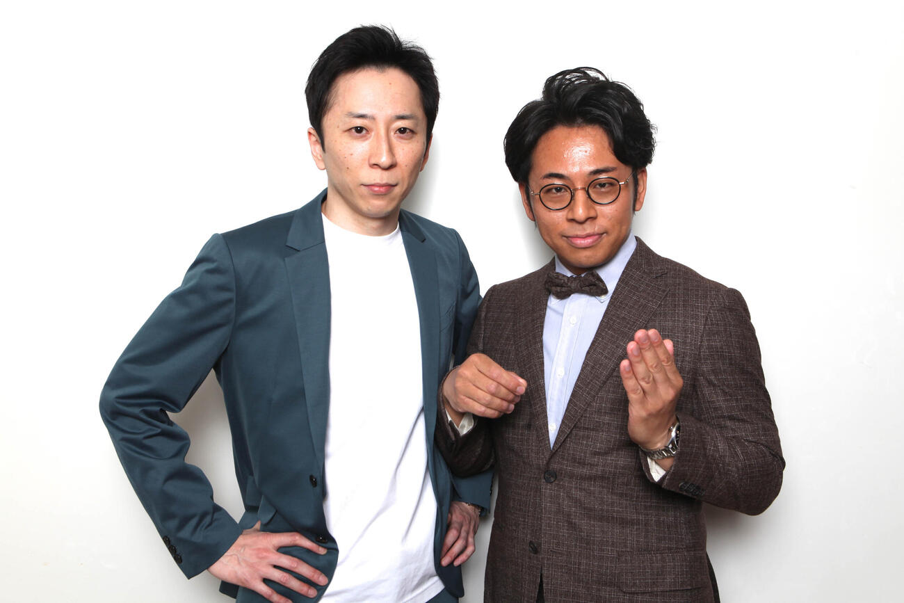 シティホテル3号室の亮太（左）と押田