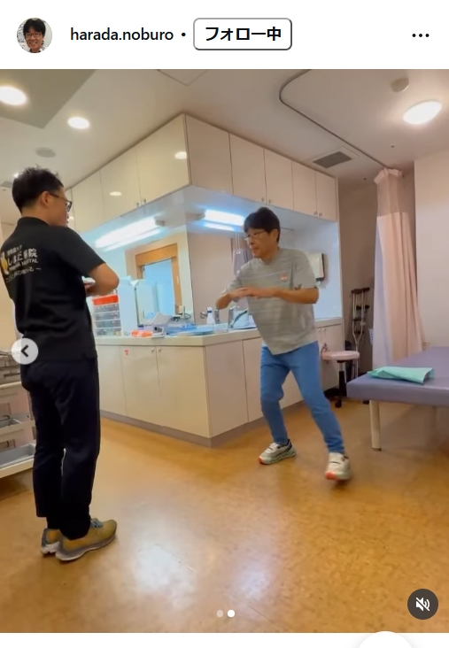 原田伸郎のインスタグラムから