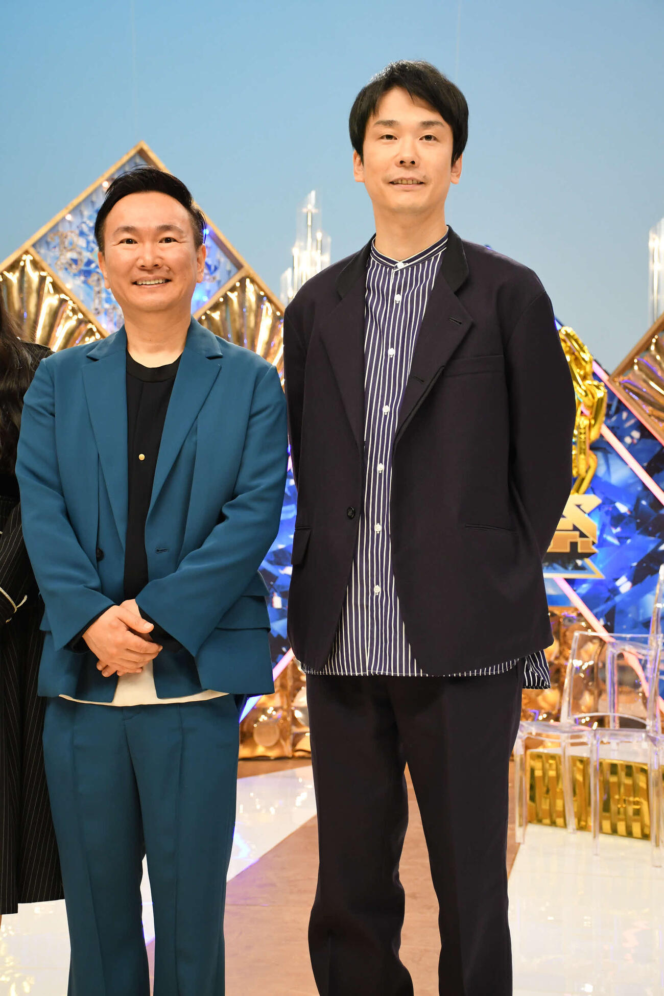 かまいたち山内健司（左）と濱家隆一（2025年撮影）