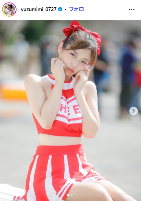 柚月美美のインスタグラムから