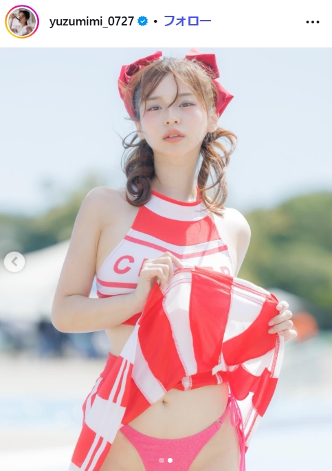 柚月美美のインスタグラムから