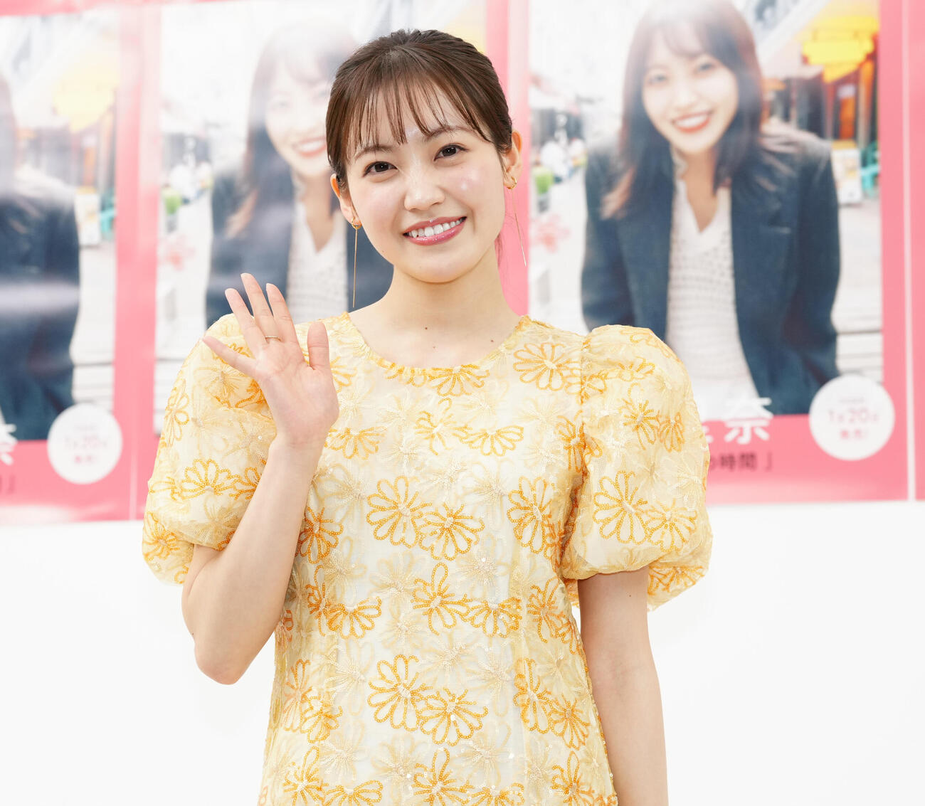 ファースト写真集「まつりの時間」を発売し、笑顔の櫻坂46松田里奈（2026年1月撮影）