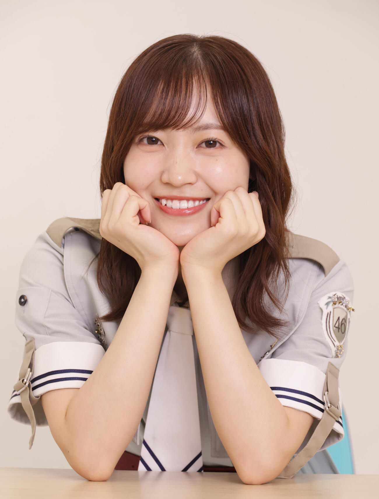 みやざき大使就任の意気込みや櫻坂46キャプテンとしての今後の展望を語る松田里奈（2025年9月撮影）