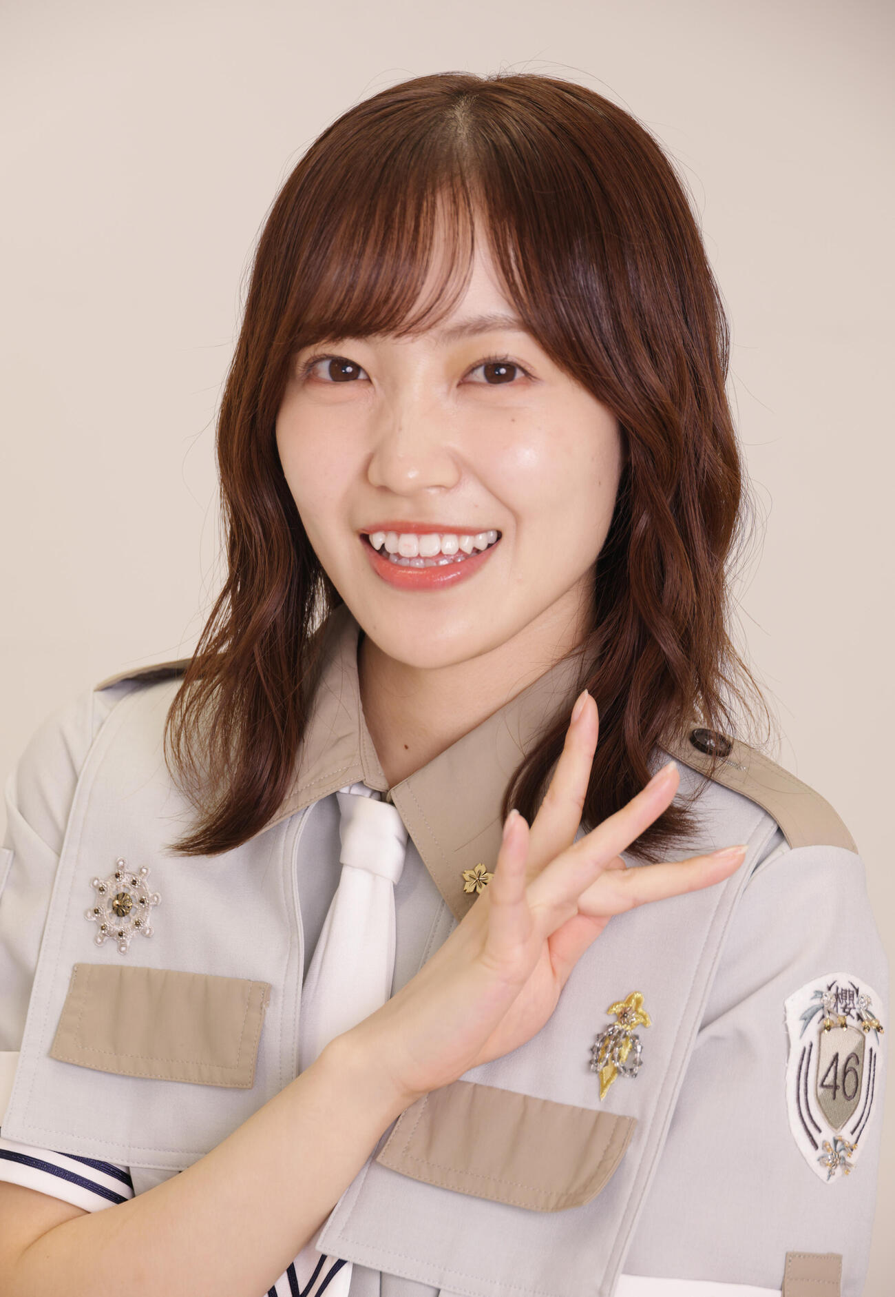 みやざき大使就任の意気込みや櫻坂46キャプテンとしての今後の展望を語る松田里奈（2025年9月撮影）