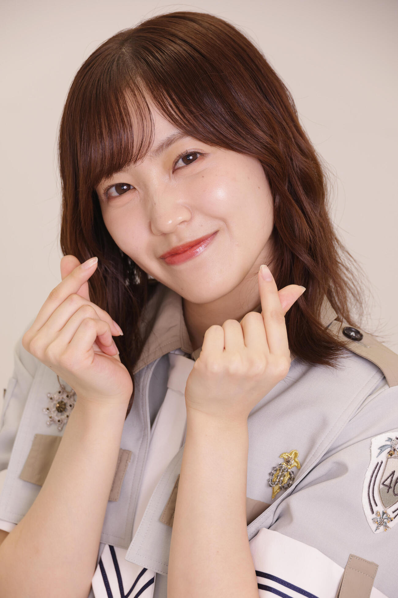 みやざき大使就任の意気込みや櫻坂46キャプテンとしての今後の展望を語る松田里奈（2025年9月撮影）