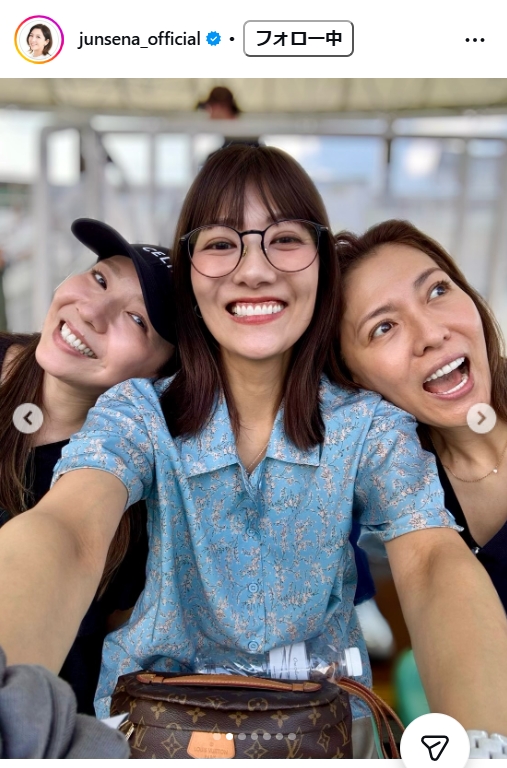 瀬奈じゅんのインスタグラムから