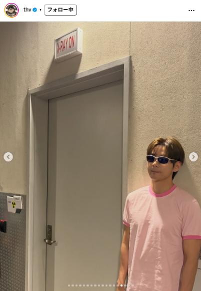 BTS・Vのインスタグラムから