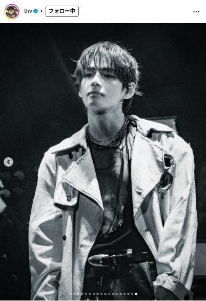 BTS・Vのインスタグラムから