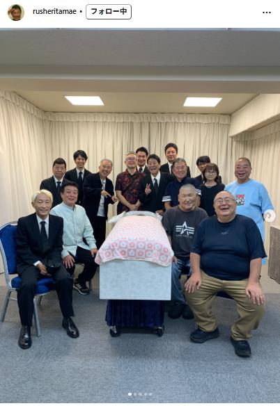 ラッシャー板前のインスタグラムから