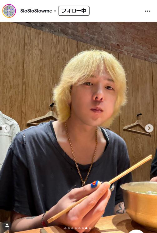 G－DRAGONのインスタグラムから