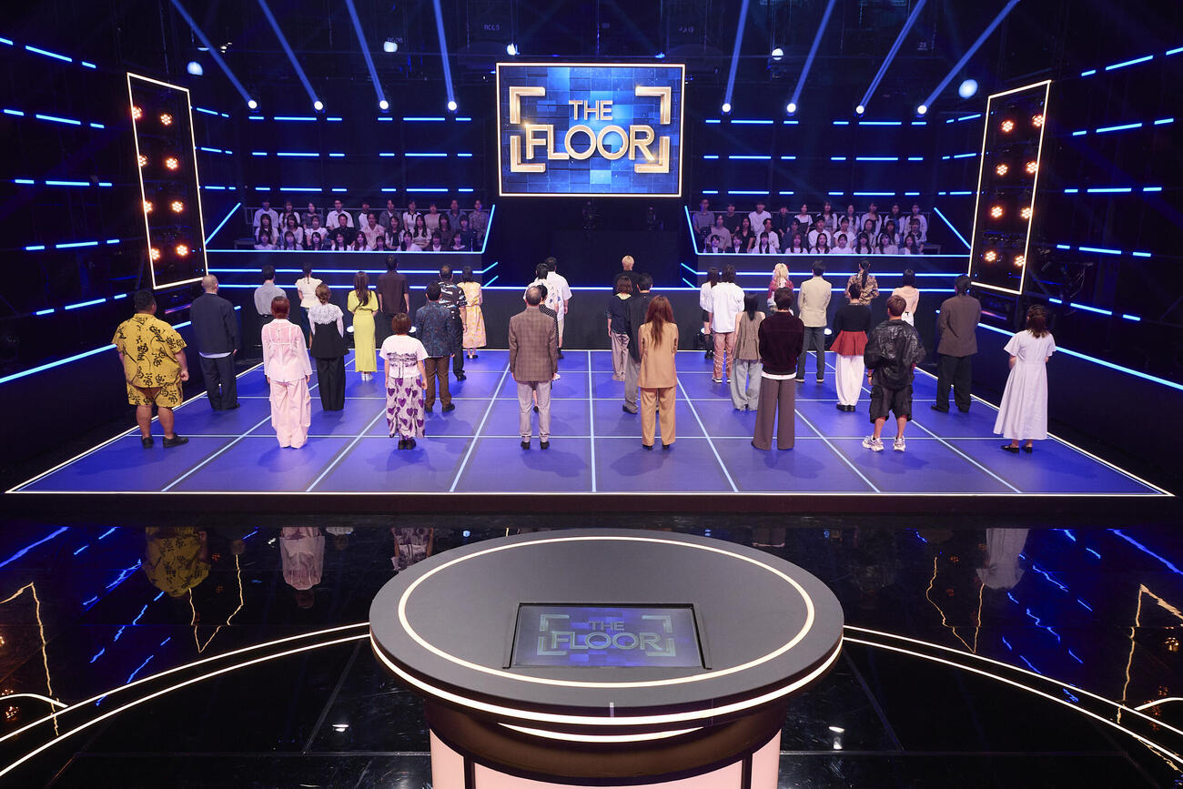 日本テレビ系10月スタートの新番組「THE FLOOR」出演者ら