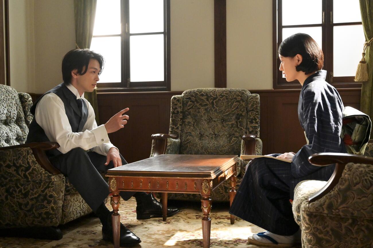 NHK連続テレビ小説「風、薫る」の1場面（C）NHK