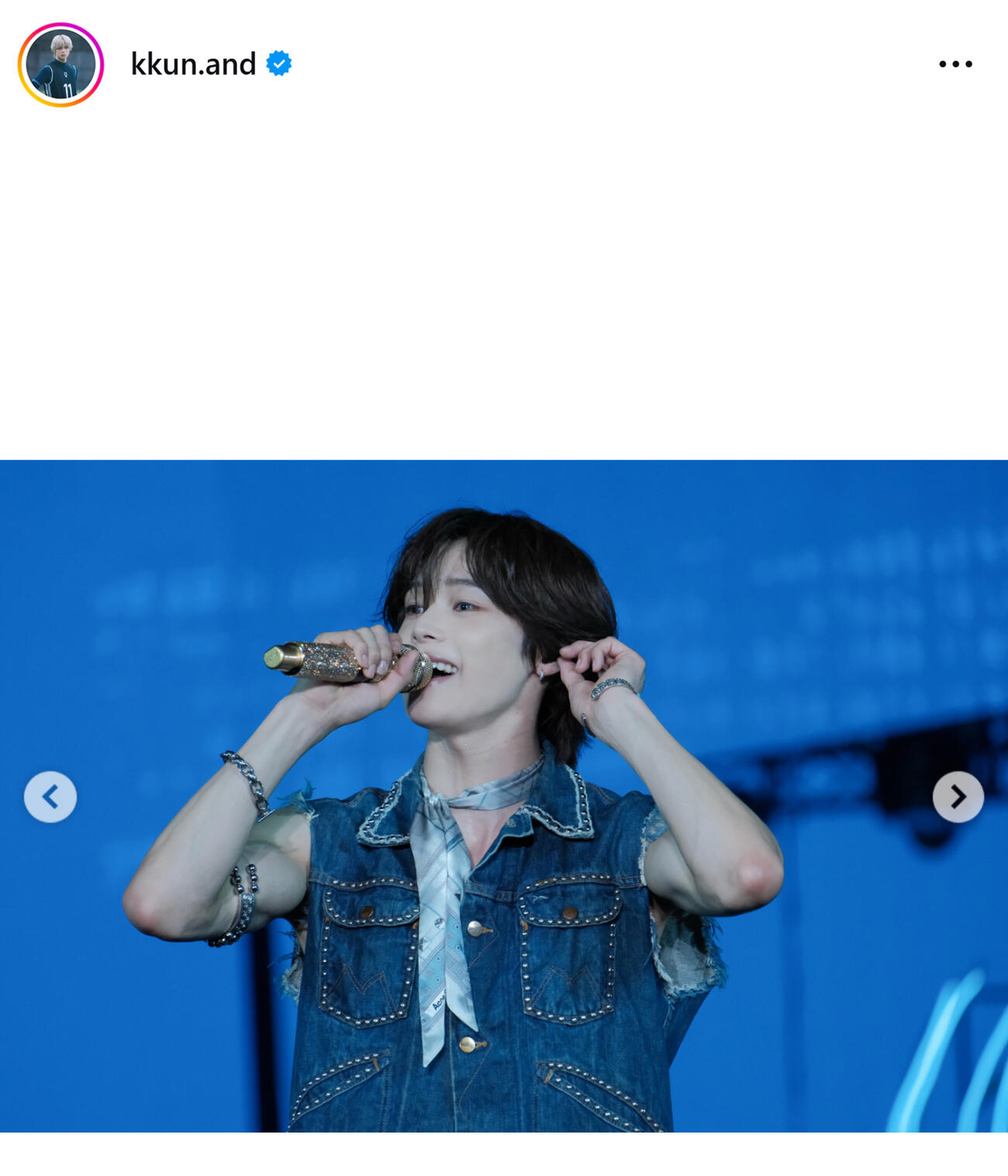＆TEAMのKのインスタグラムから