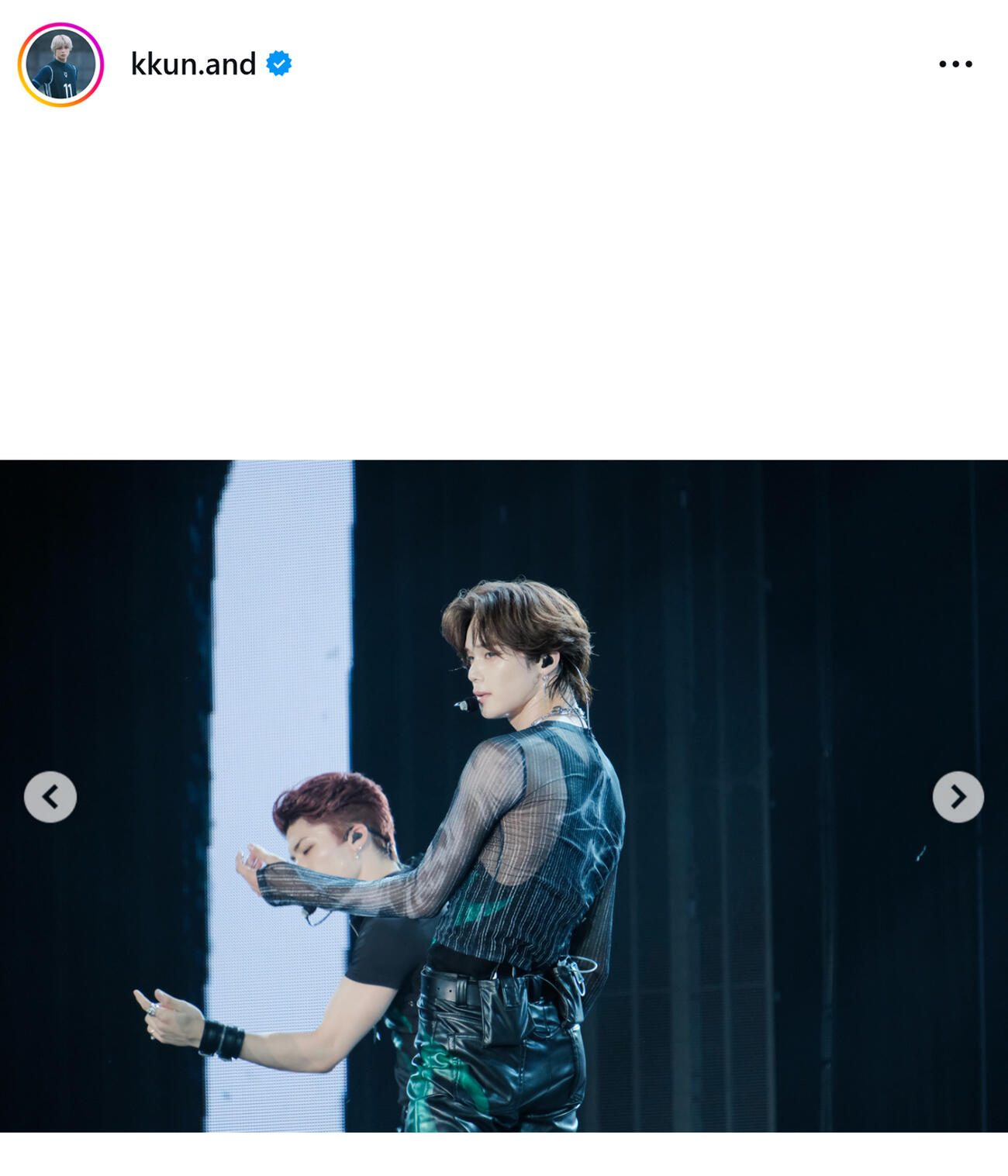 ＆TEAMのKのインスタグラムから