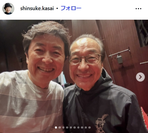 笠井信輔のインスタグラムから