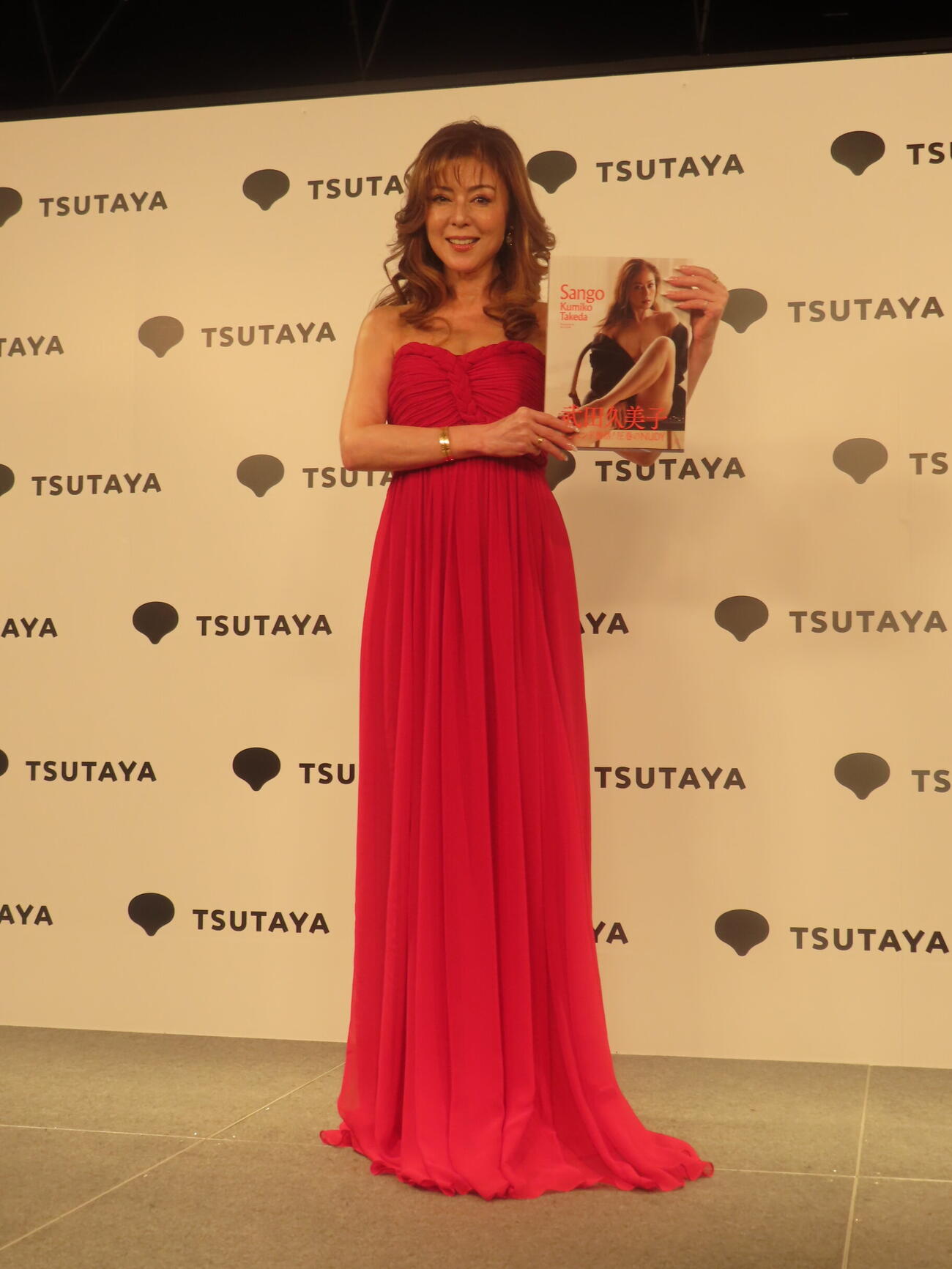 写真集「Sango」を発売した武田久美子