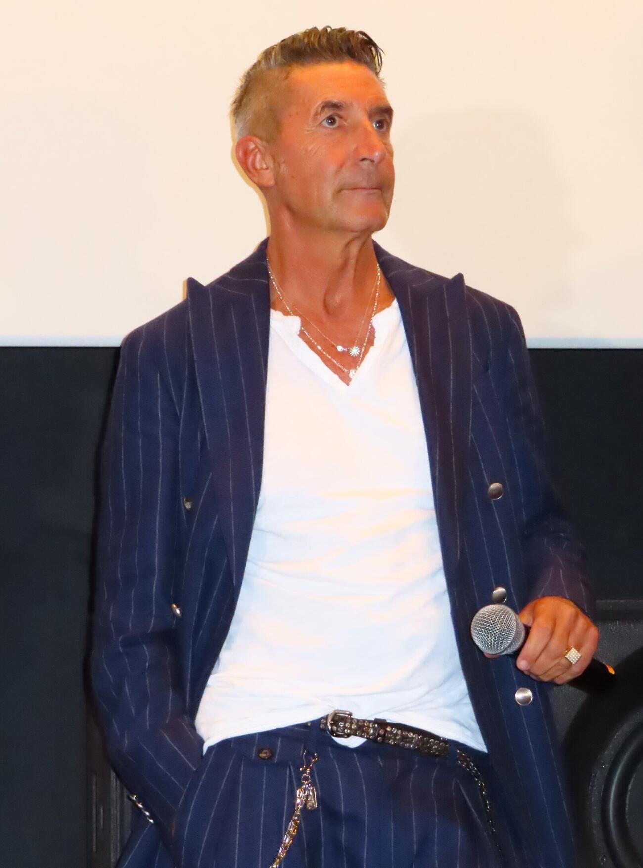 「TAVERNA DE GAGA－人生はまだまだ面白い－」公開記念舞台あいさつに登壇したパンツェッタ・ジローラモ