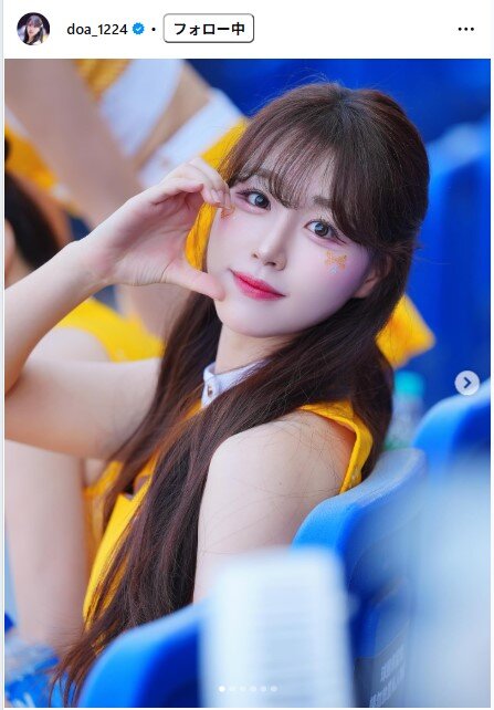 キム・ドアのインスタグラムから