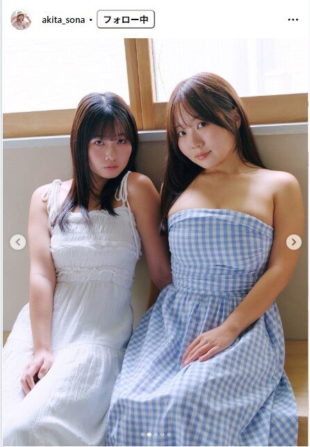 秋田そなのインスタグラムから