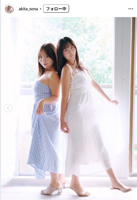 秋田そなのインスタグラムから