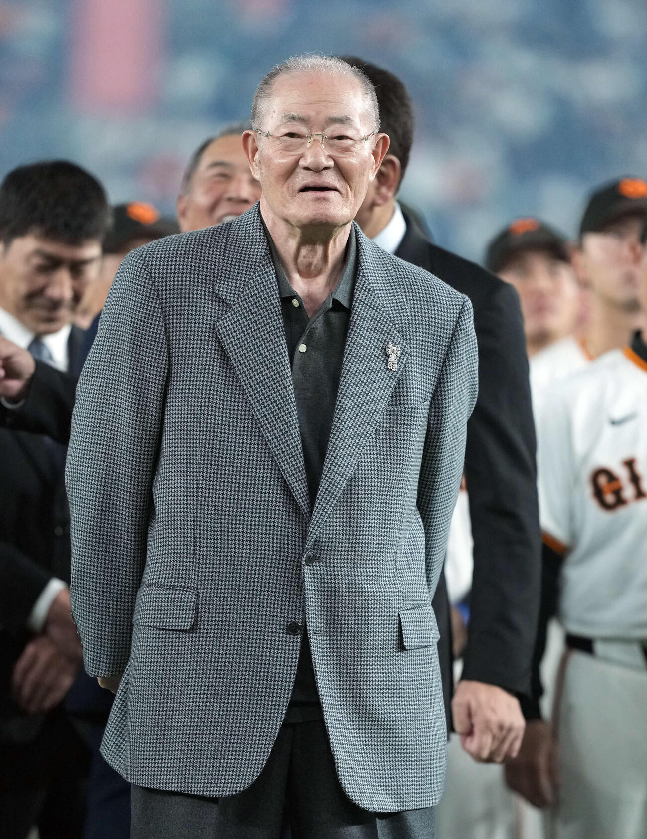 張本勲さん（2024年撮影）