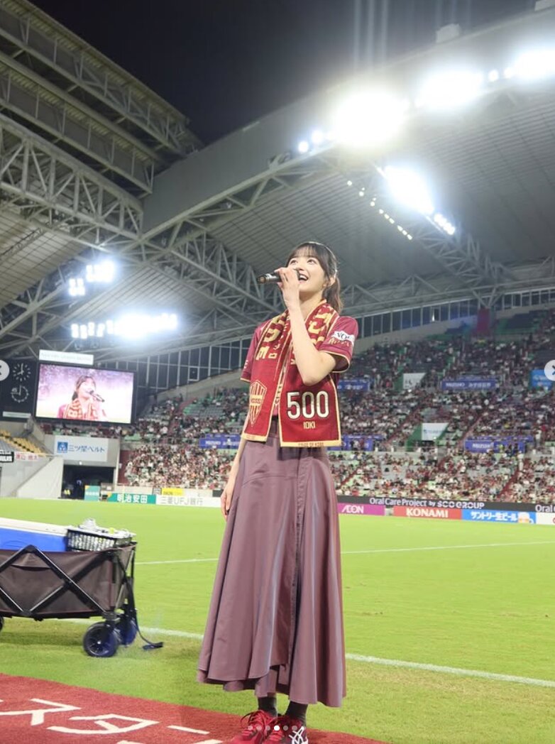 乃木坂46五百城茉央インスタグラムから
