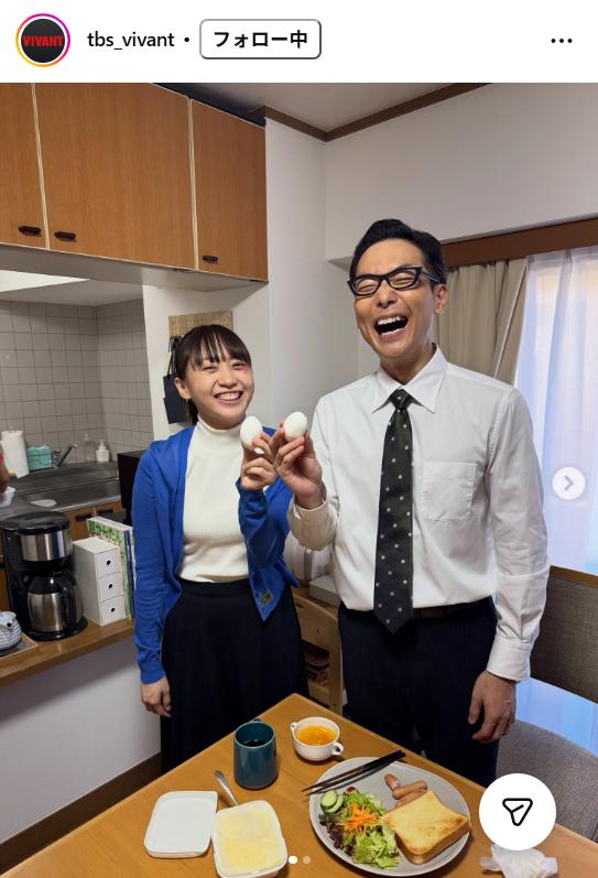 VIVANTの公式インスタグラムから