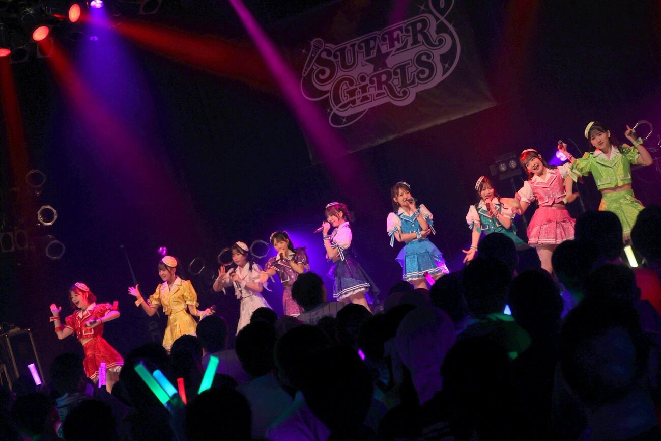 新メンバー3人を加え9人体制となり第7章をスタートさせたSUPER☆GiRLS