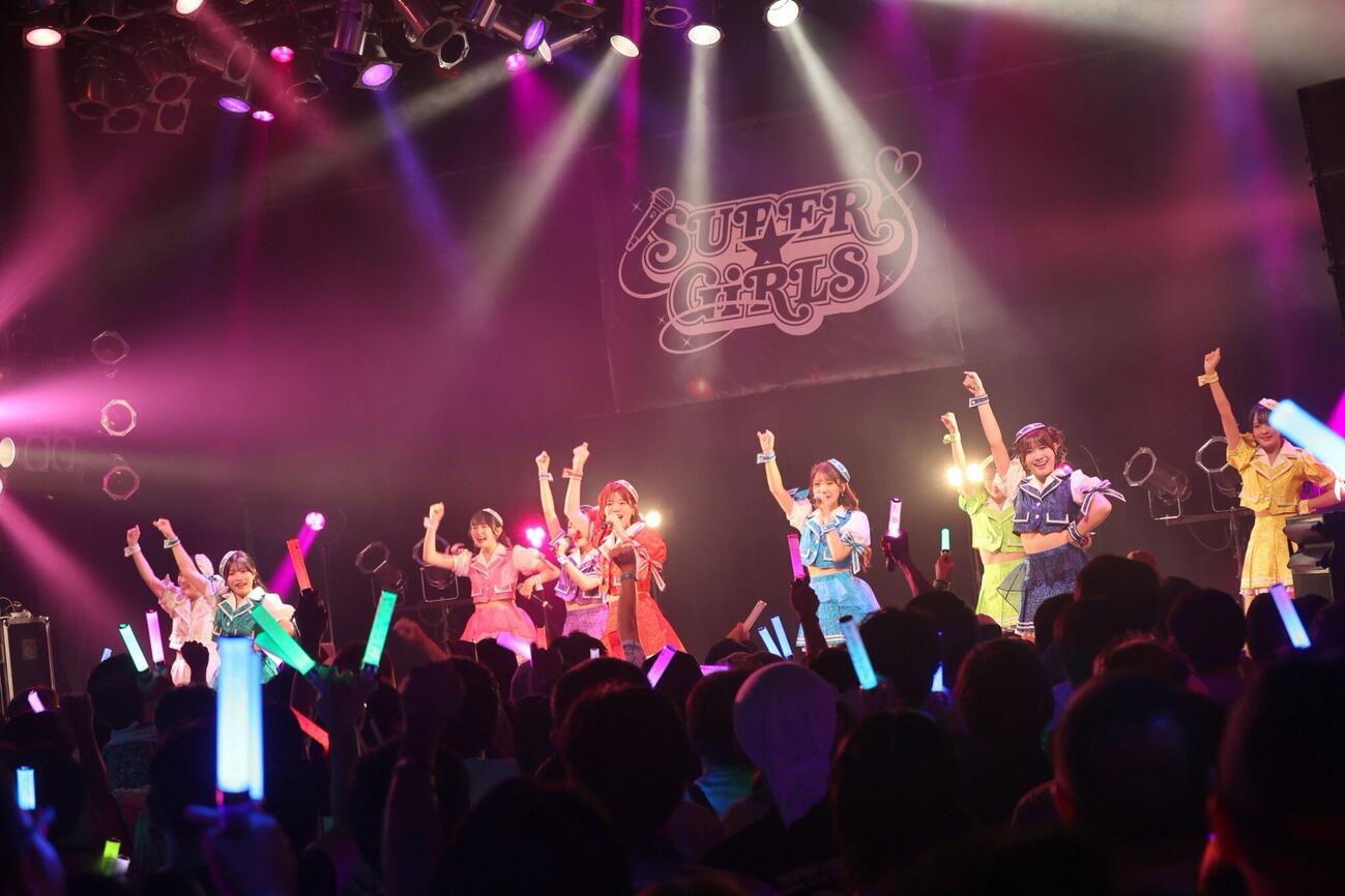 新メンバー3人を加え9人体制となり第7章をスタートさせたSUPER☆GiRLS