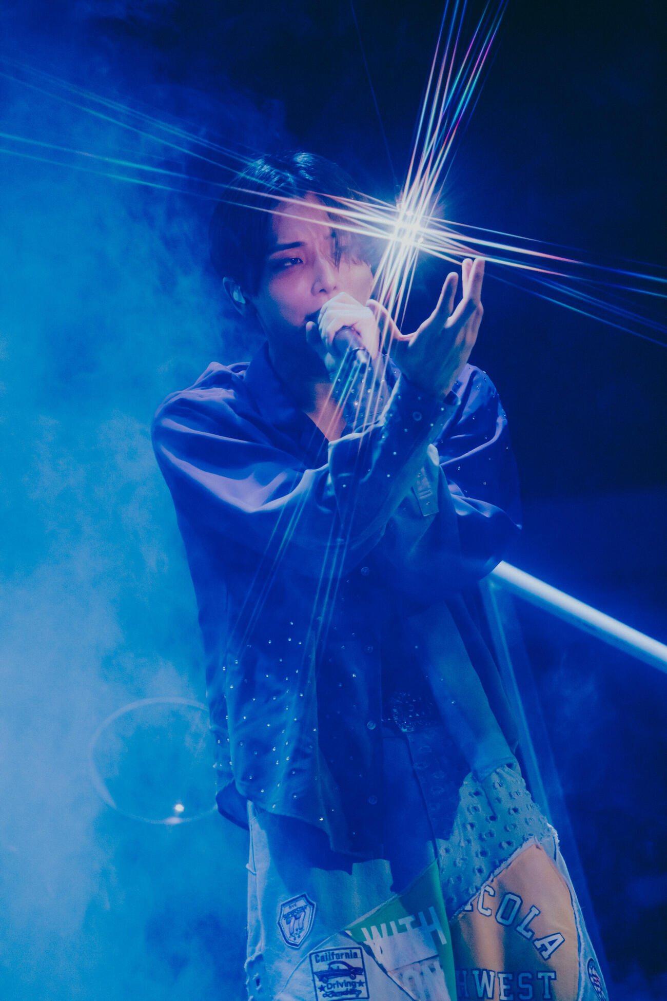 「ONE N’　ONLY LIVE TOUR 2026『INFERNO』」でパフォーマンスするHAYATO