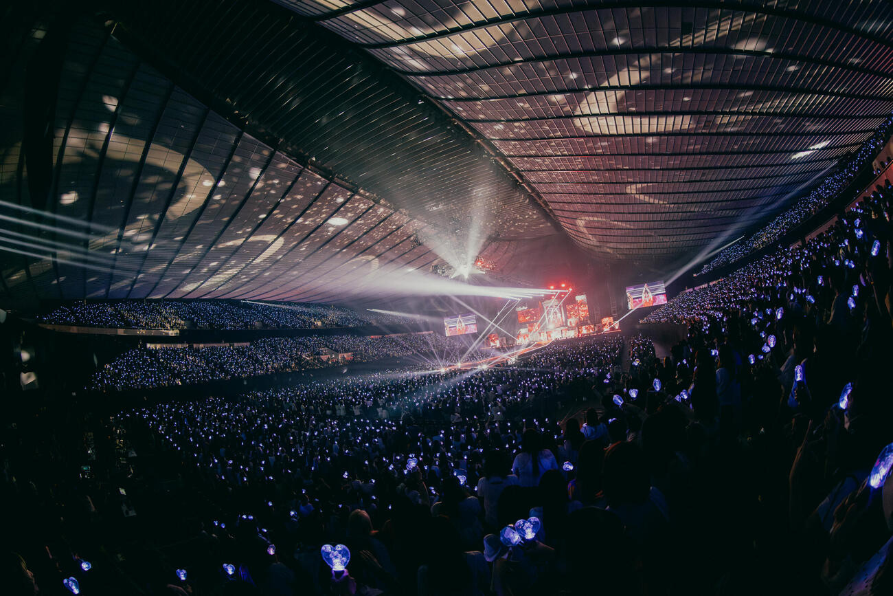 「ONE N’　ONLY LIVE TOUR 2026『INFERNO』」でパフォーマンスするONE N’　ONLY