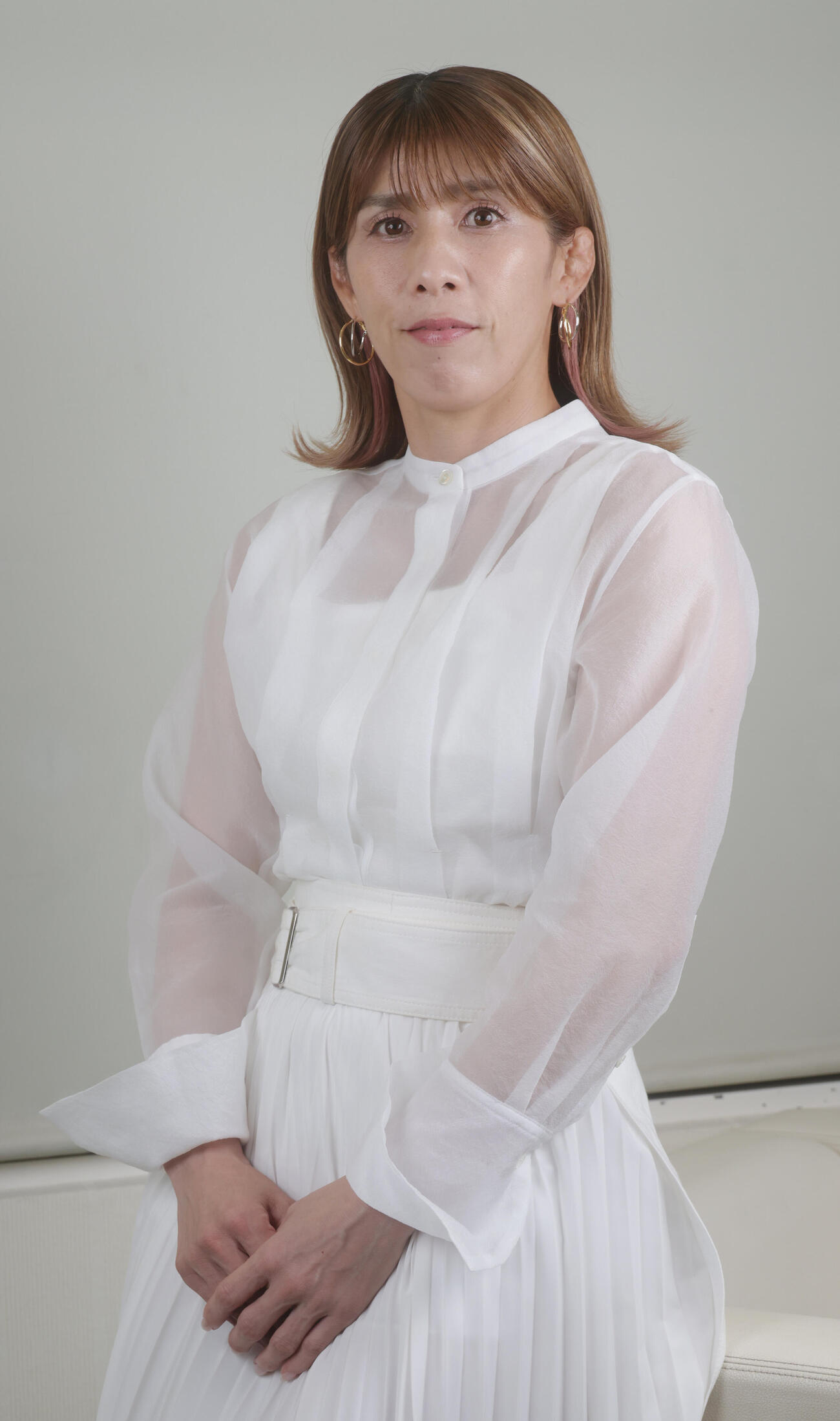 飾らない親しみやすさが魅力の吉田沙保里（撮影・中島郁夫）