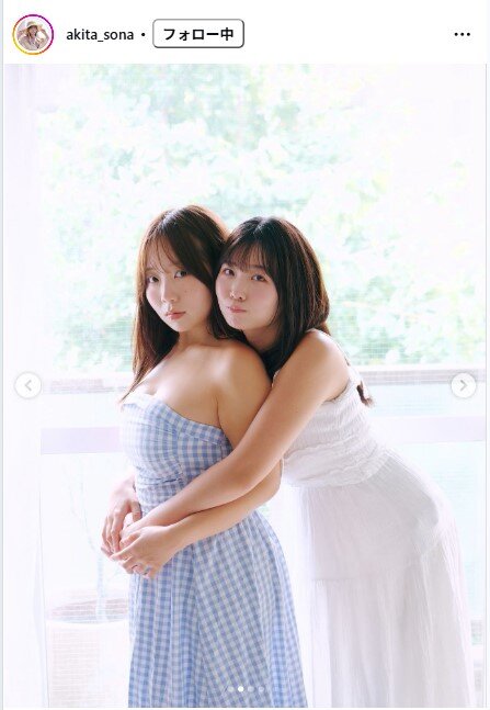 秋田そなのインスタグラムから