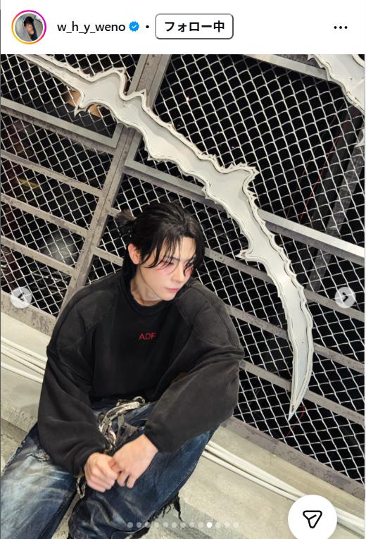 ＆TEAMのNICHOLASのインスタグラムから