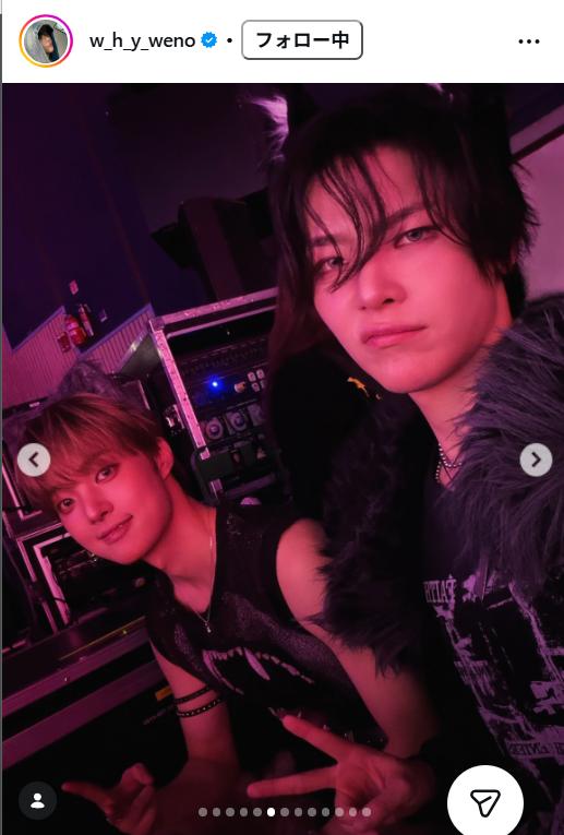 ＆TEAMのNICHOLASのインスタグラムから