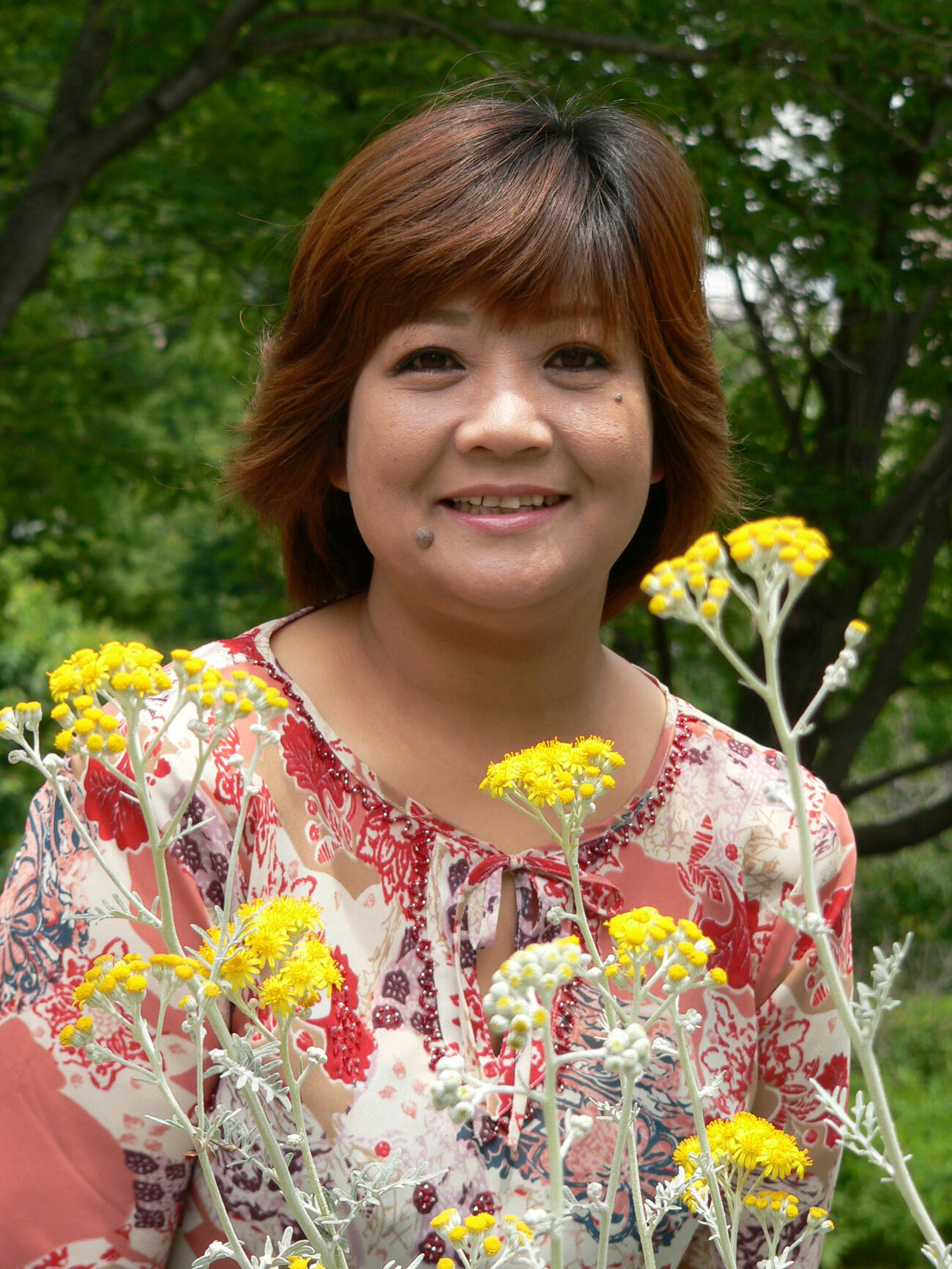 6月6日に新曲「泣きぼくろ」を発売する松原のぶえさん　2007／06月撮影