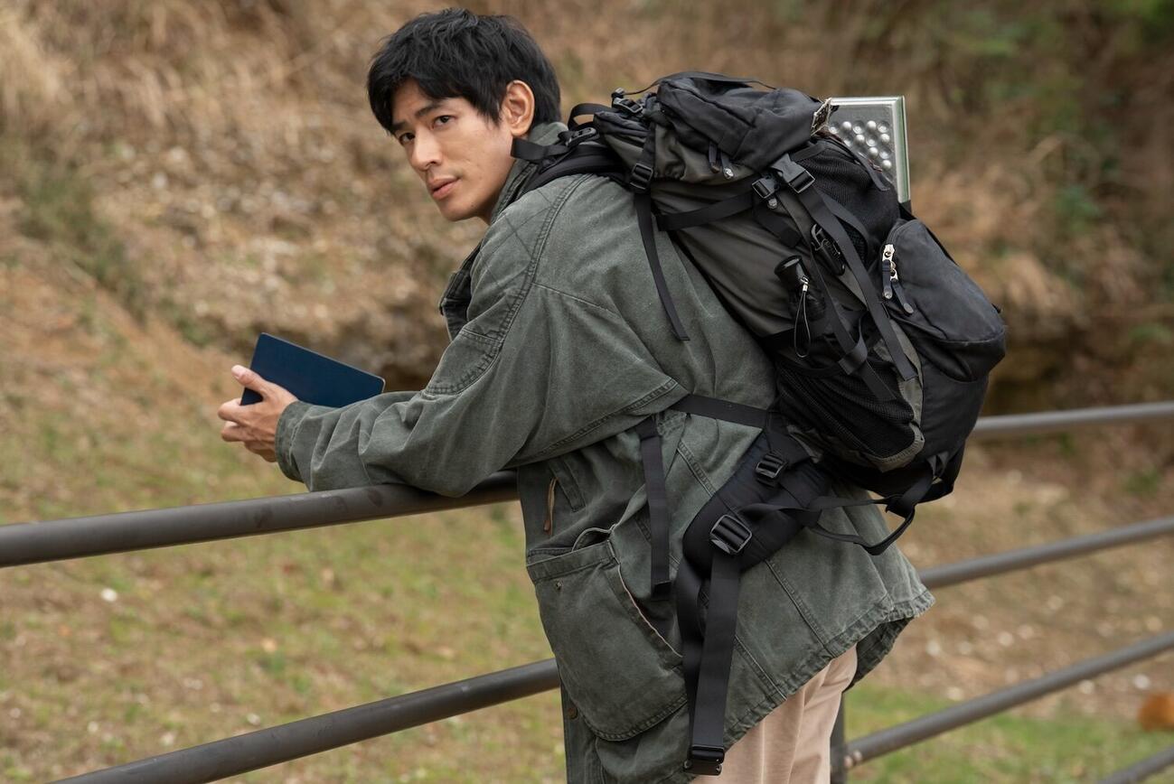 映画「旅する練習」で長編映画とドラマを通じて初の単独主演を務める中島歩（C）2027「旅する練習」製作委員会