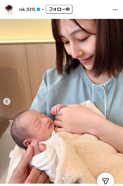 石川理咲子のインスタグラムから