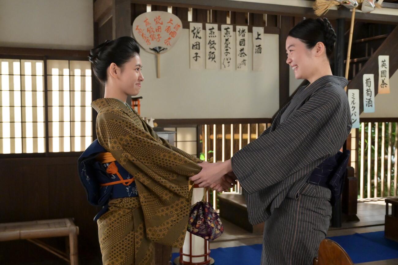 NHK連続テレビ小説「風、薫る」の1場面（C）NHK