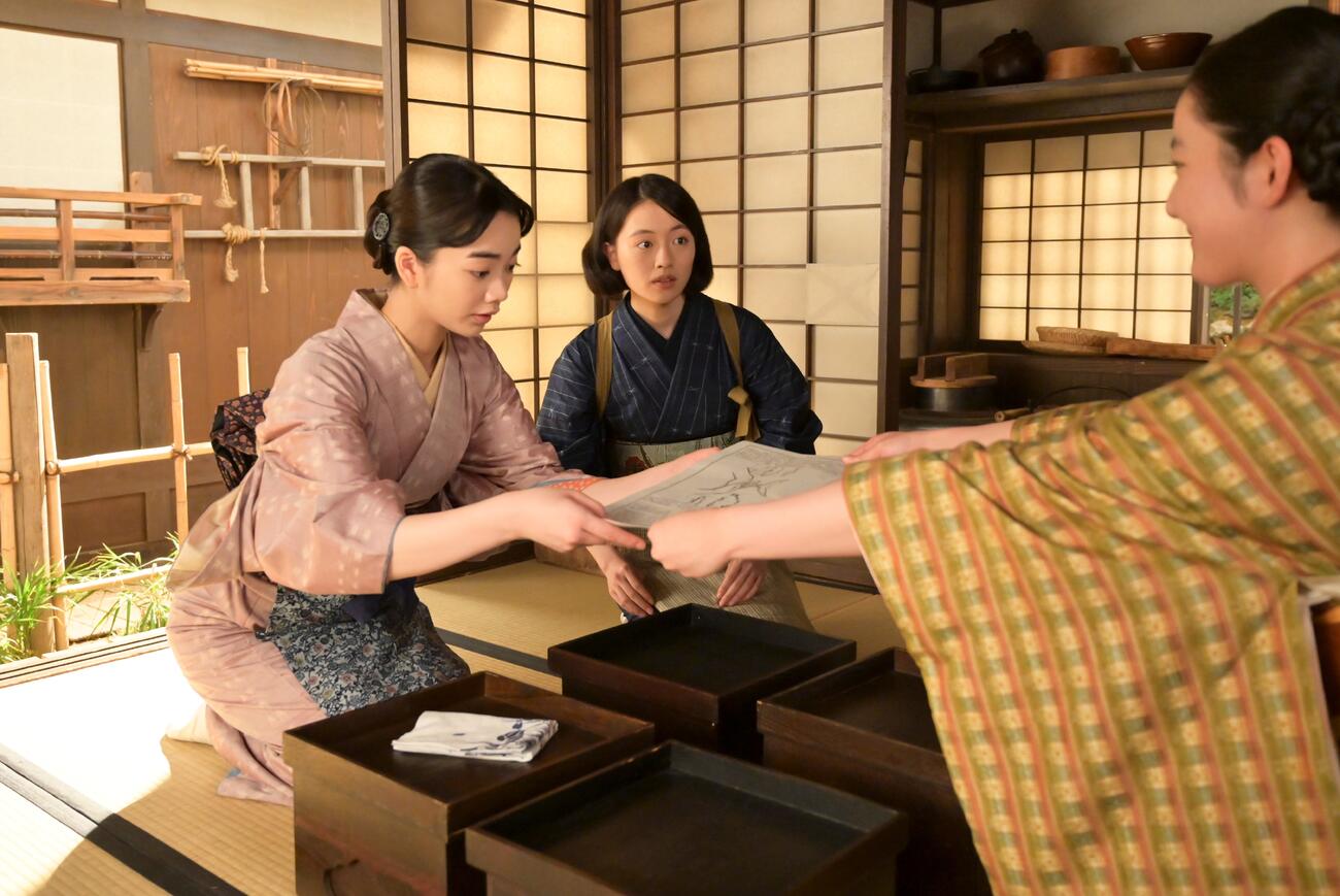 NHK連続テレビ小説「風、薫る」の1場面（C）NHK
