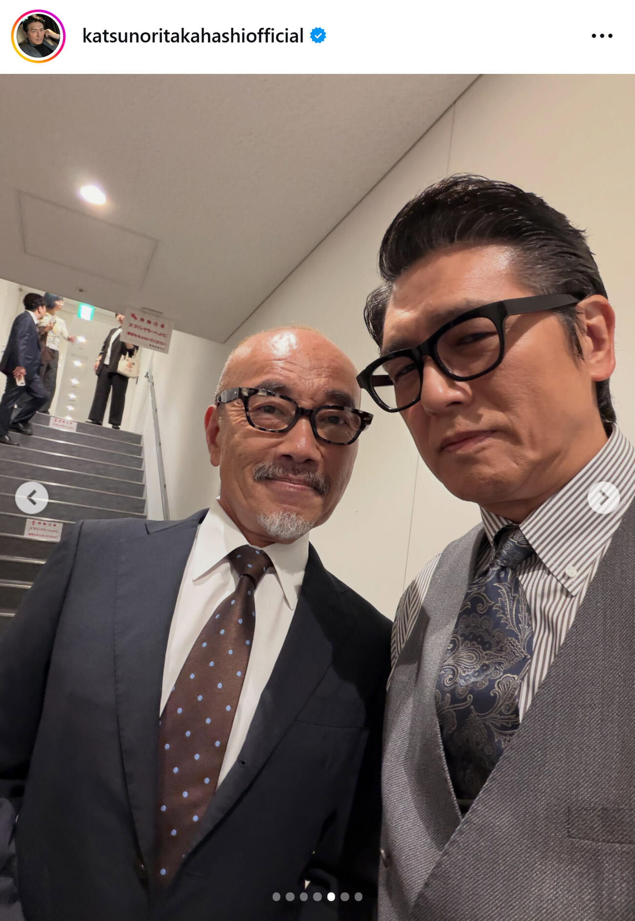 高橋克典のインスタグラムから